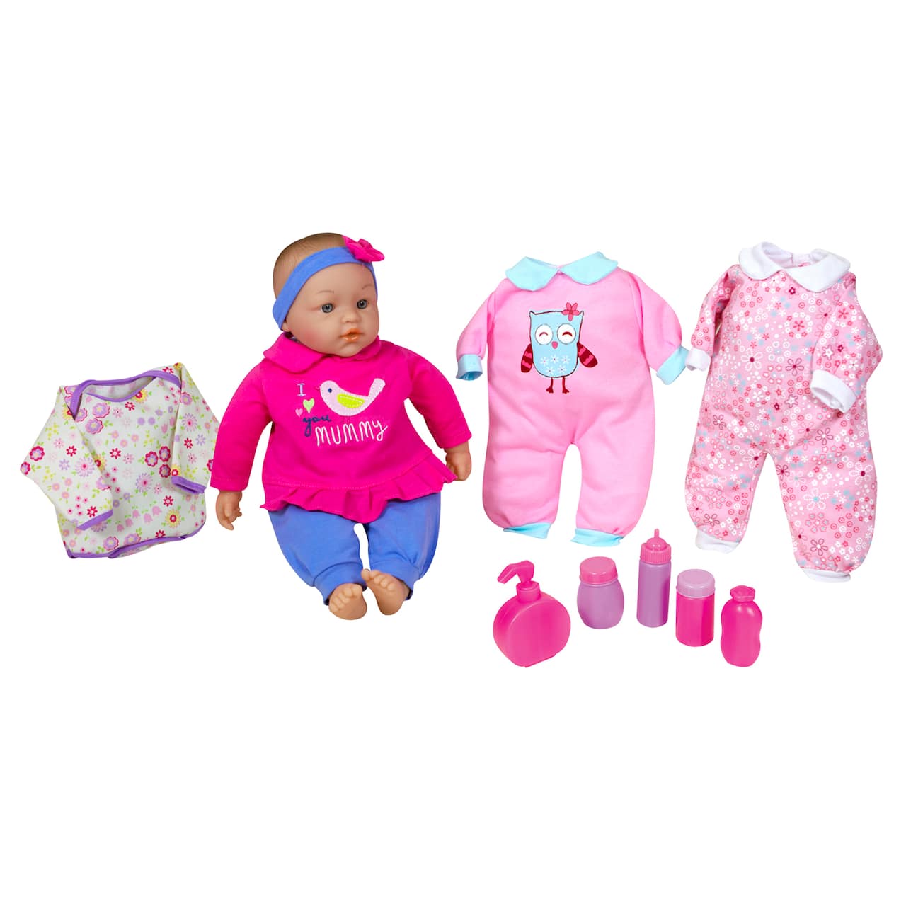 Lissi Dolls 15&#x22; Doll Set With Extra Clothes &#x26; Accessories